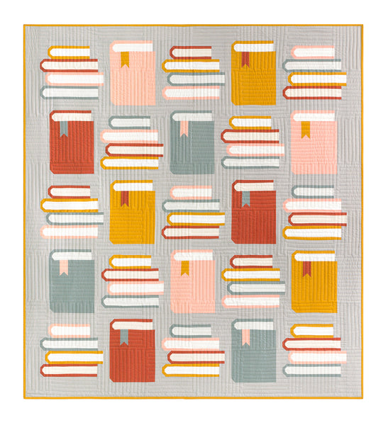 PRINTED Book Nook Quilt Pattern – Pen and Paper Patterns