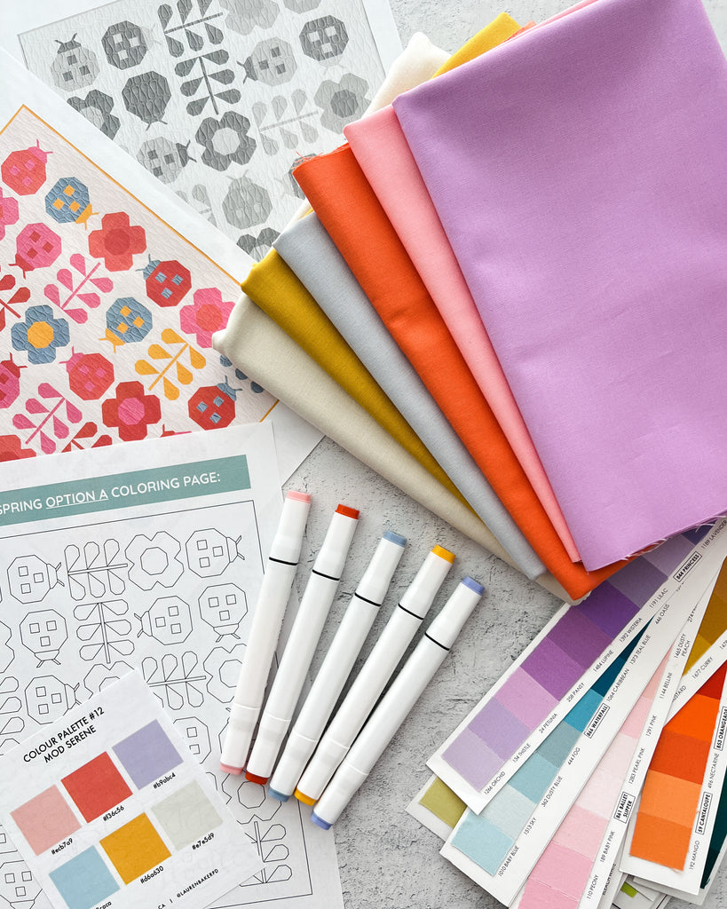 HOW TO - Choosing Colors for a Quilt – Pen and Paper Patterns