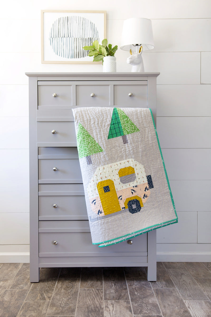 Up North Quilt + Snow-Capped Tree Tutorial
