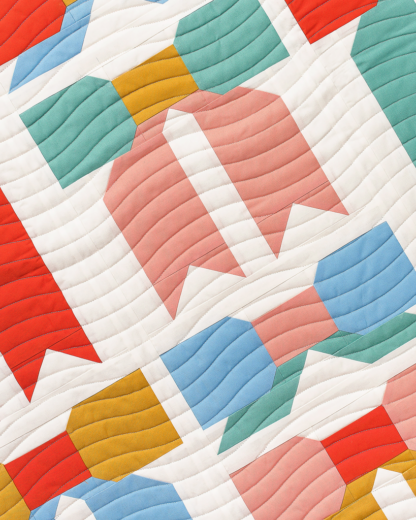 Top Knot Quilt Pattern + FQ Diagram – Pen and Paper Patterns