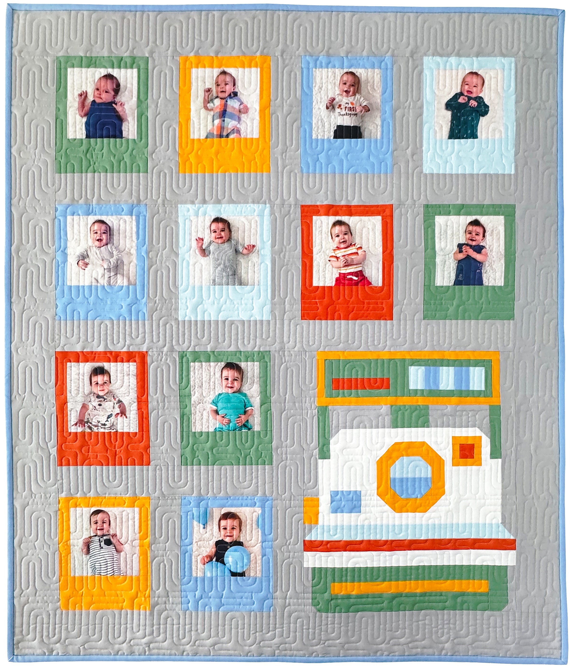 PRINTED Snap Happy Quilt Pattern – Pen and Paper Patterns