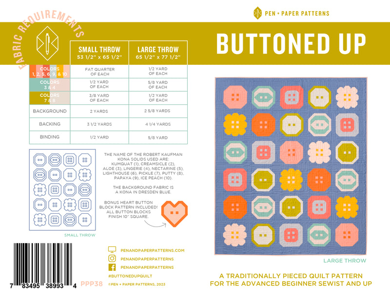 Wholesale Buttoned Up Pattern