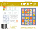 PRINTED Buttoned Up Quilt Pattern