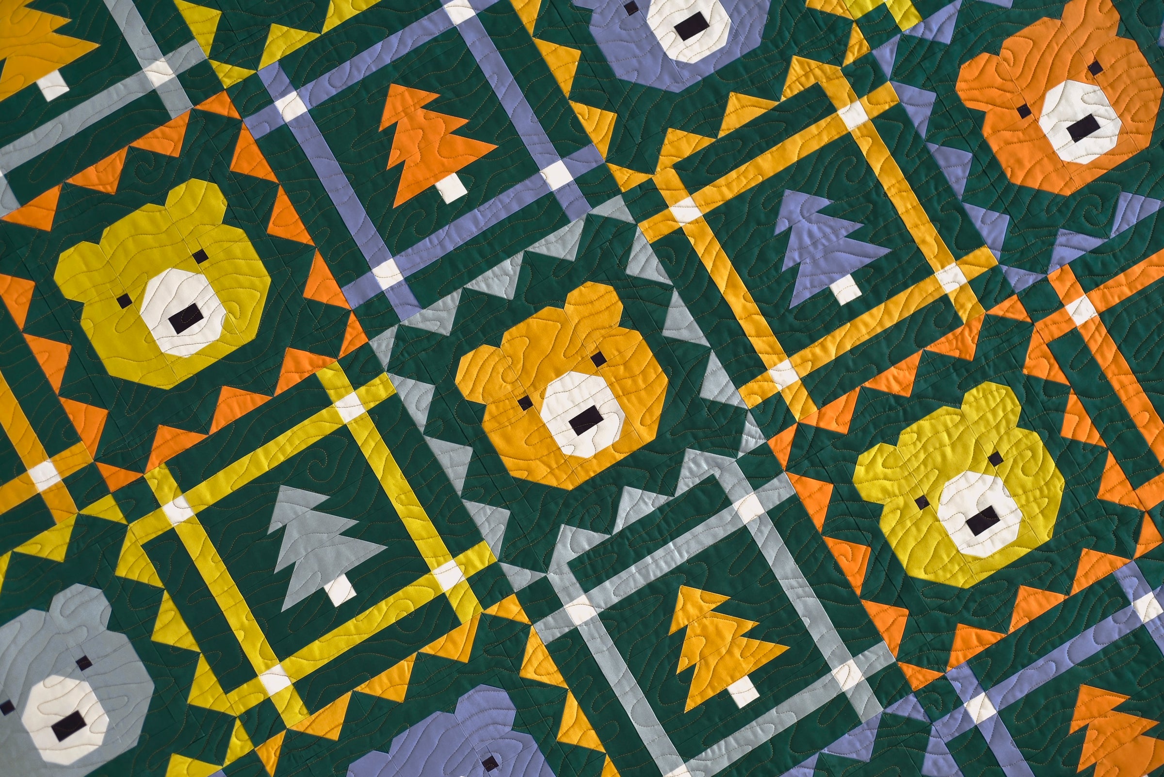 PDF Grizzly Grove Quilt Pattern – Pen and Paper Patterns