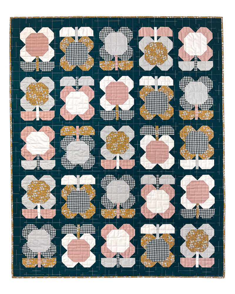 Folk Blooms - Quilt Along Version