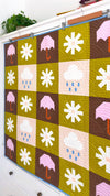 Chance of Rain Quilt - Small Throw Size