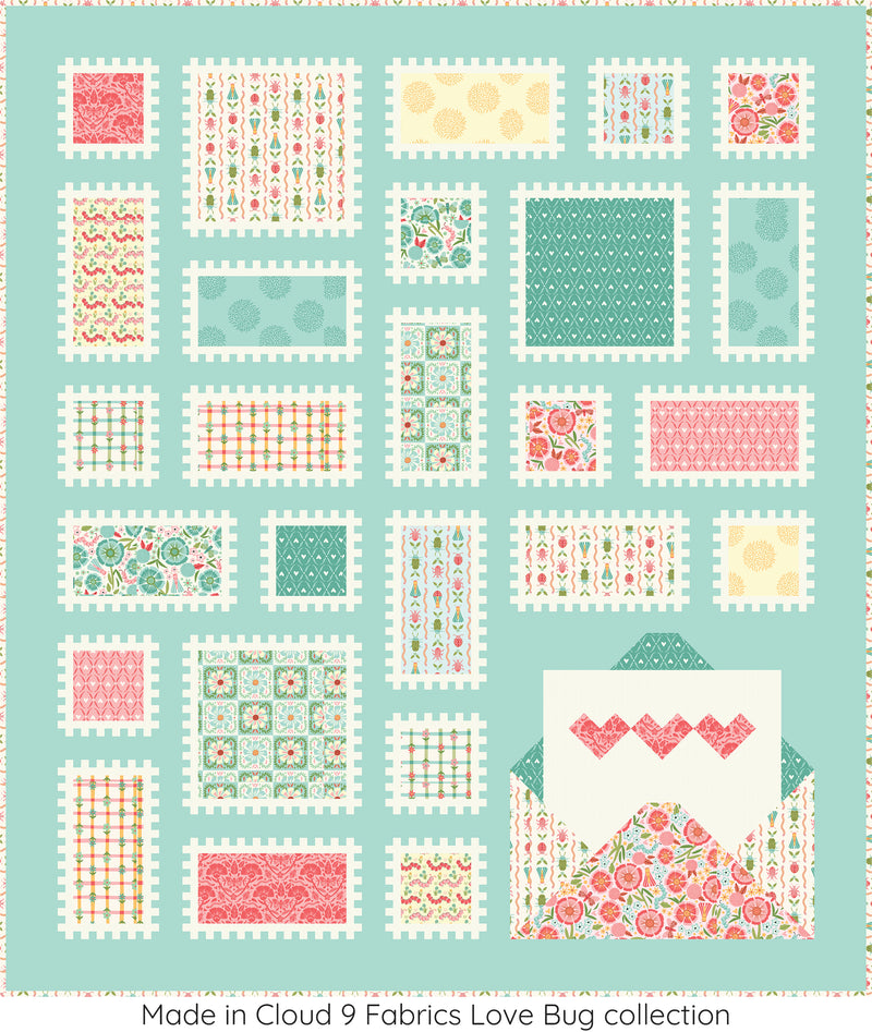 PDF Happy Mail Quilt Pattern – Pen and Paper Patterns