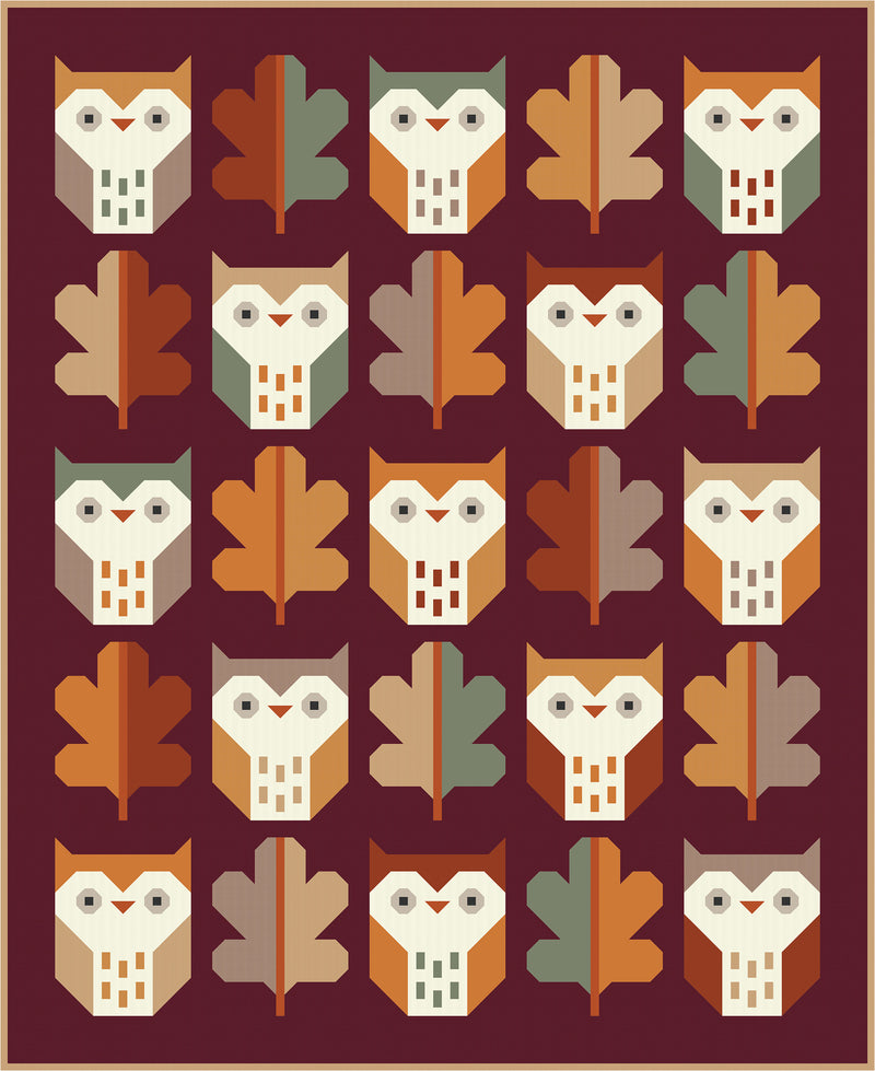 PDF Night Owl Quilt Pattern