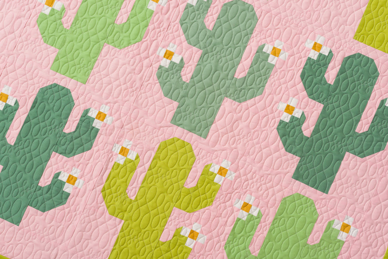 PRINTED Oh My Cacti Quilt Pattern