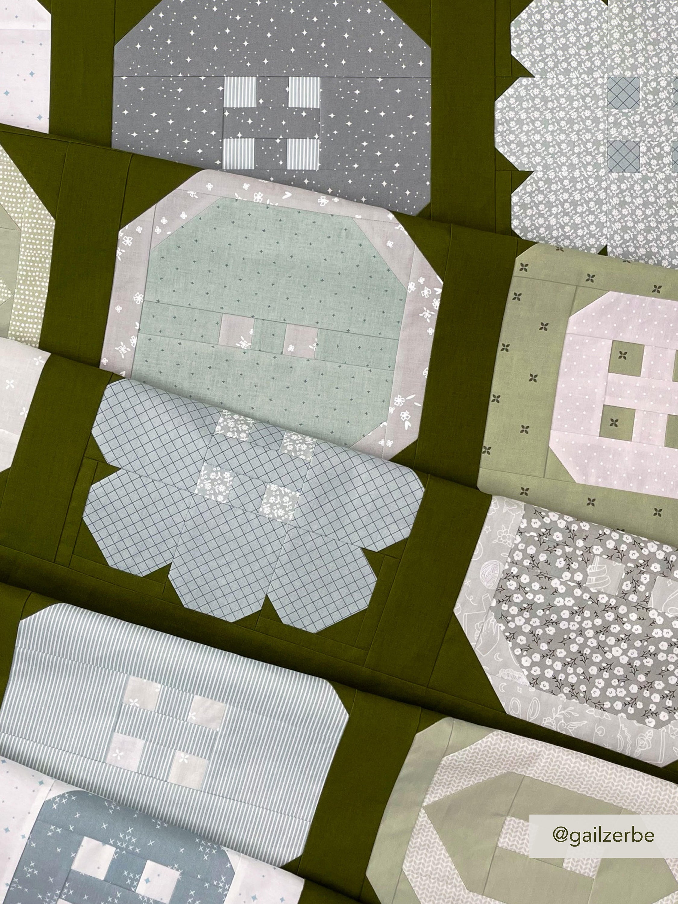 PDF Buttoned Up Quilt Pattern – Pen and Paper Patterns