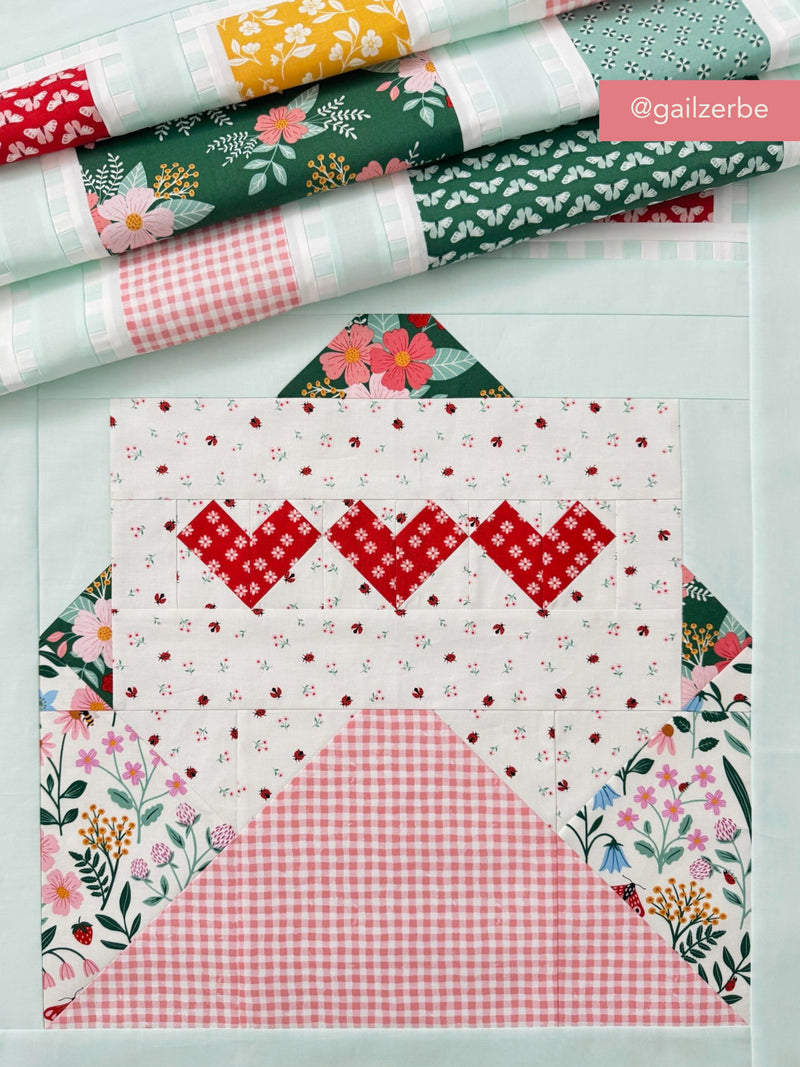 PDF Happy Mail Quilt Pattern – Pen and Paper Patterns