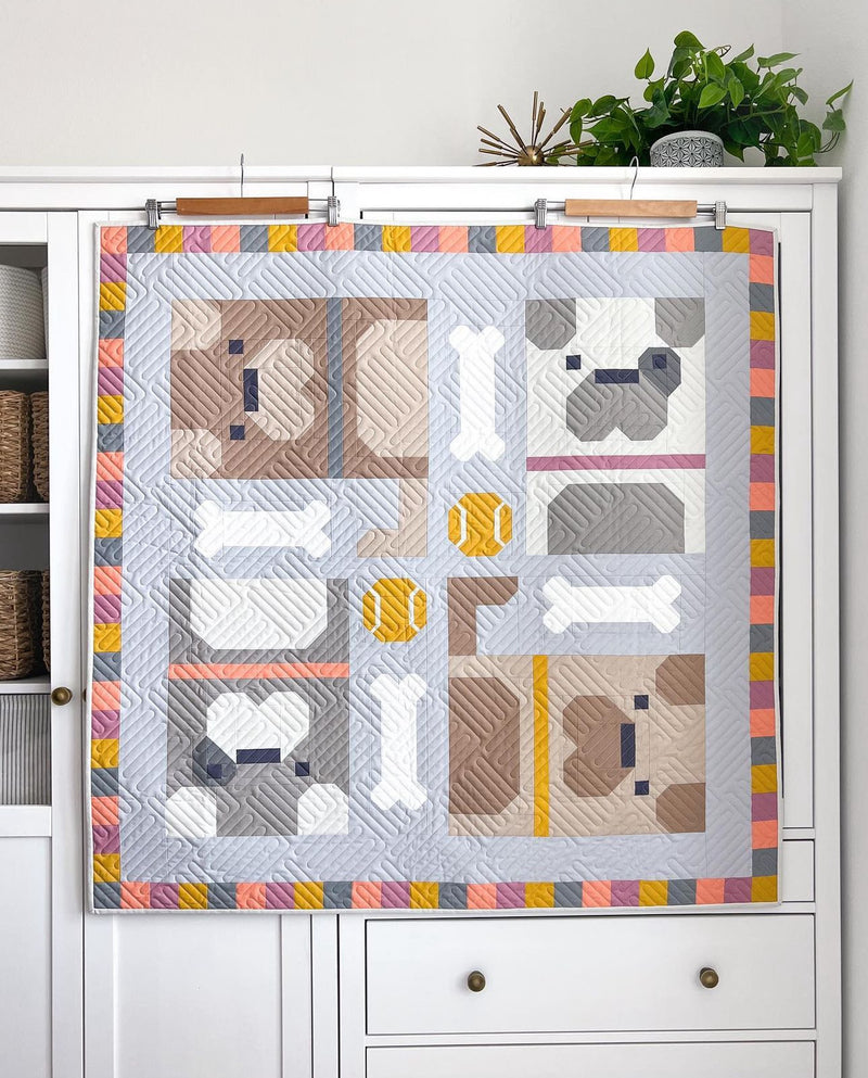 Dog Pile - Quilt Along Version