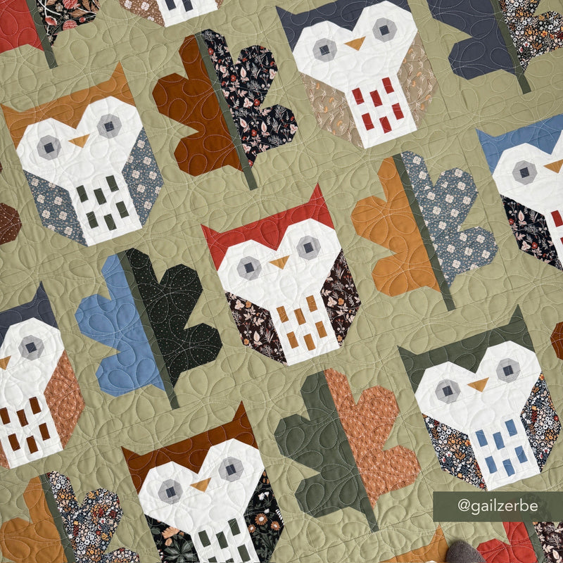 PDF Night Owl Quilt Pattern