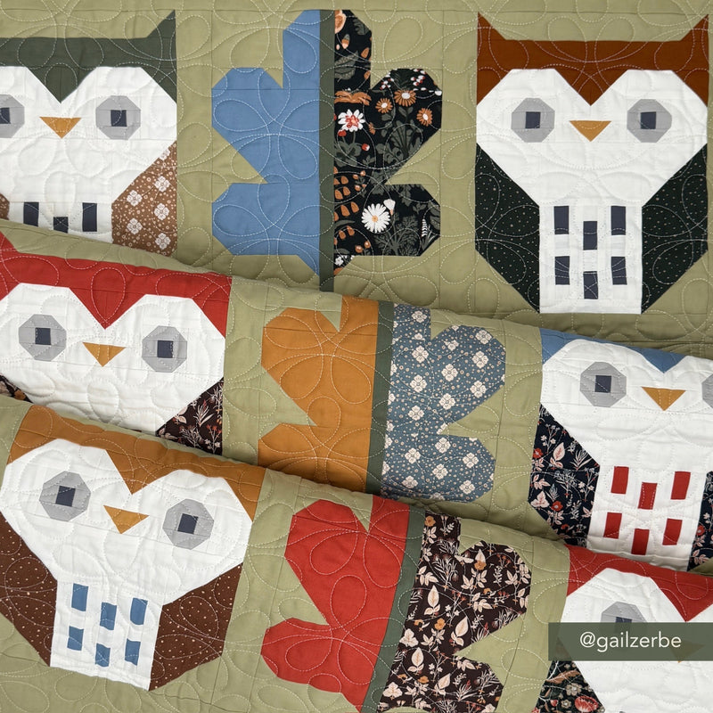 PDF Night Owl Quilt Pattern