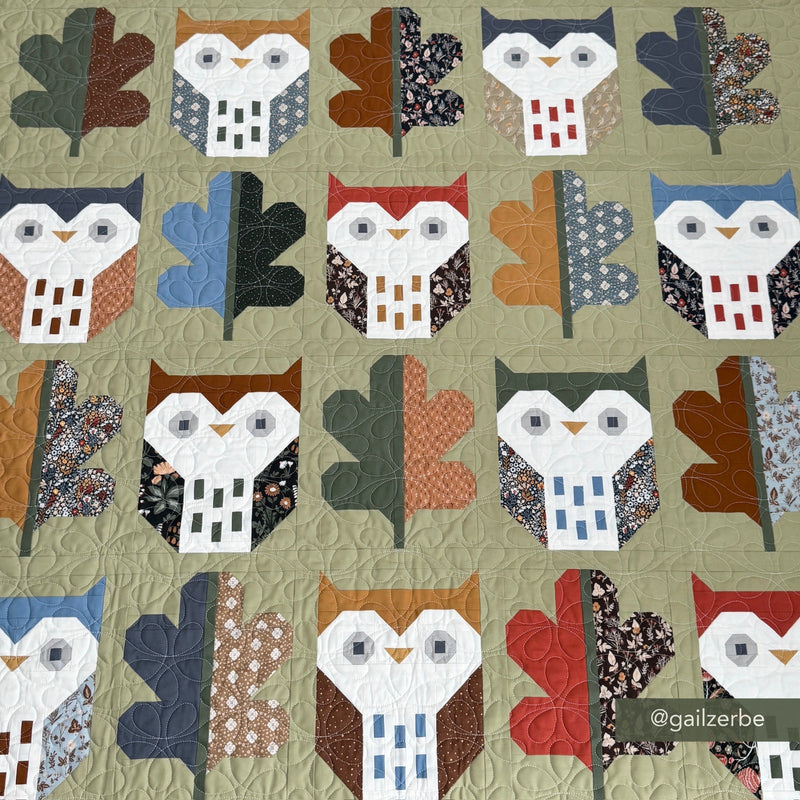 PDF Night Owl Quilt Pattern