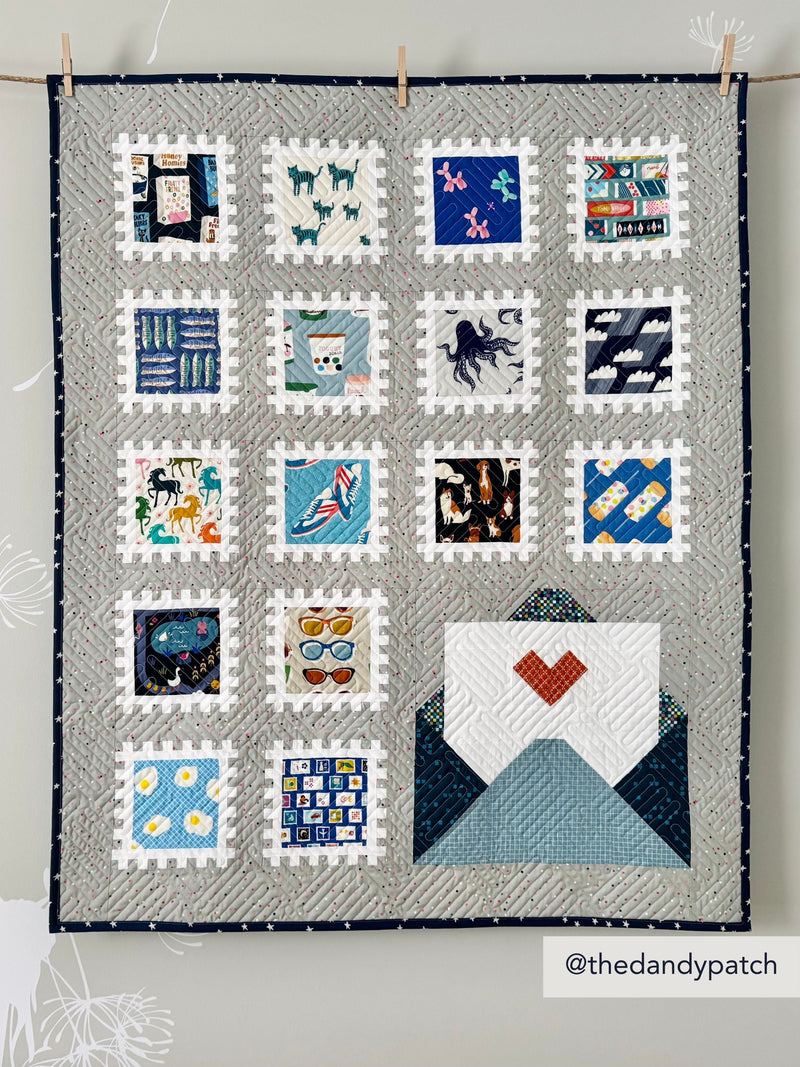 PDF Happy Mail Quilt Pattern – Pen and Paper Patterns