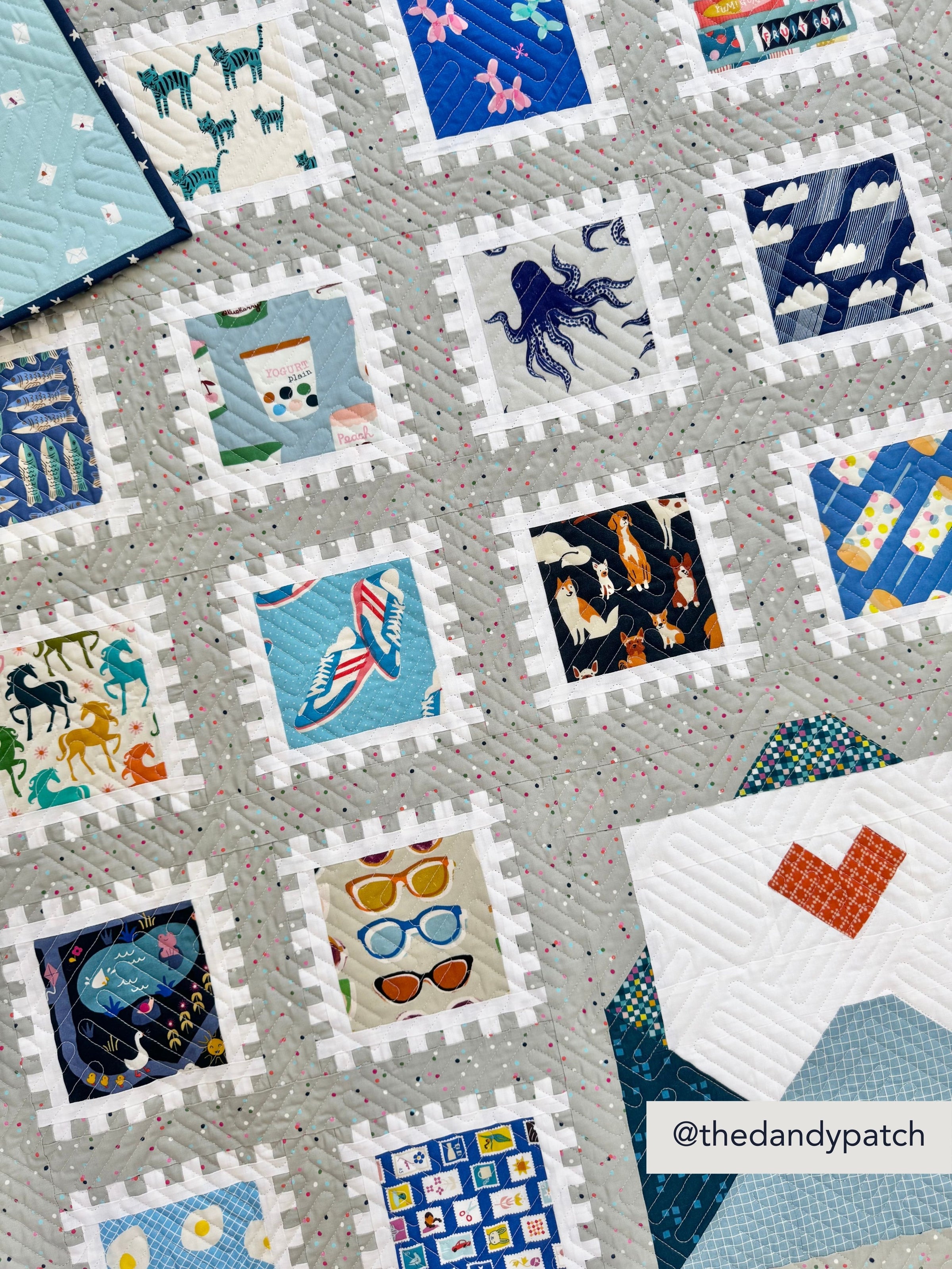 PDF Happy Mail Quilt Pattern – Pen and Paper Patterns