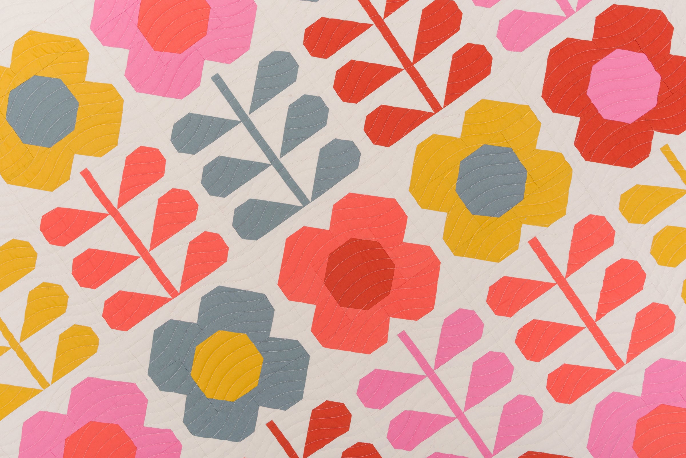 Spring Quilt Pattern Paper PRINTED Hello Spring Quilt Pattern – Pen and Paper Patterns
