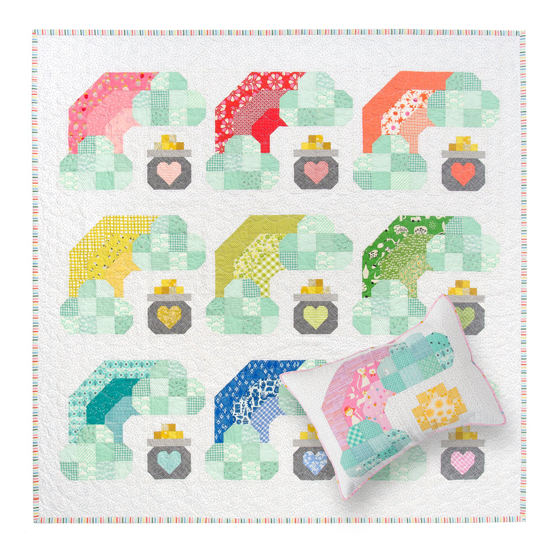 PRINTED Lucky Quilt Pattern