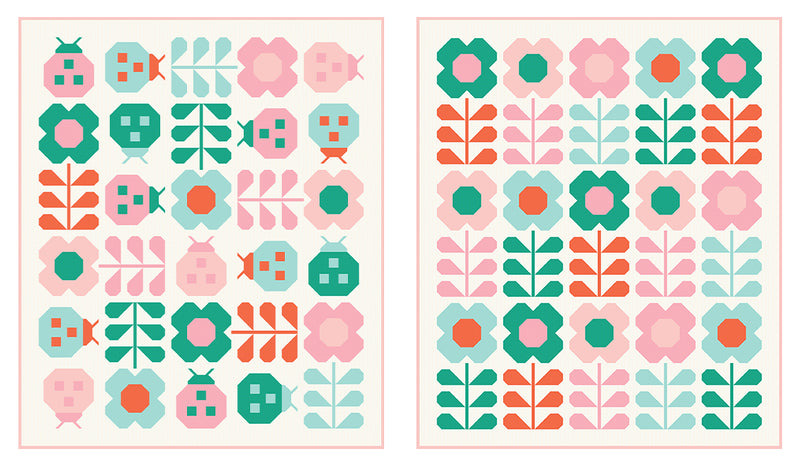 PRINTED Hello Spring Quilt Pattern