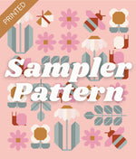 PRINTED Sampler Quilt Pattern Bundle