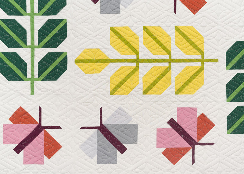 Oak Moth Quilt - Solids Version