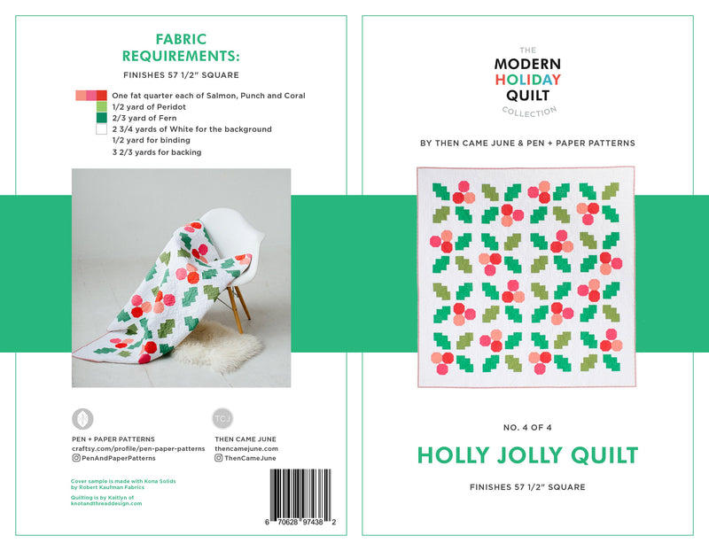 Wholesale Holly Jolly Quilt Pattern