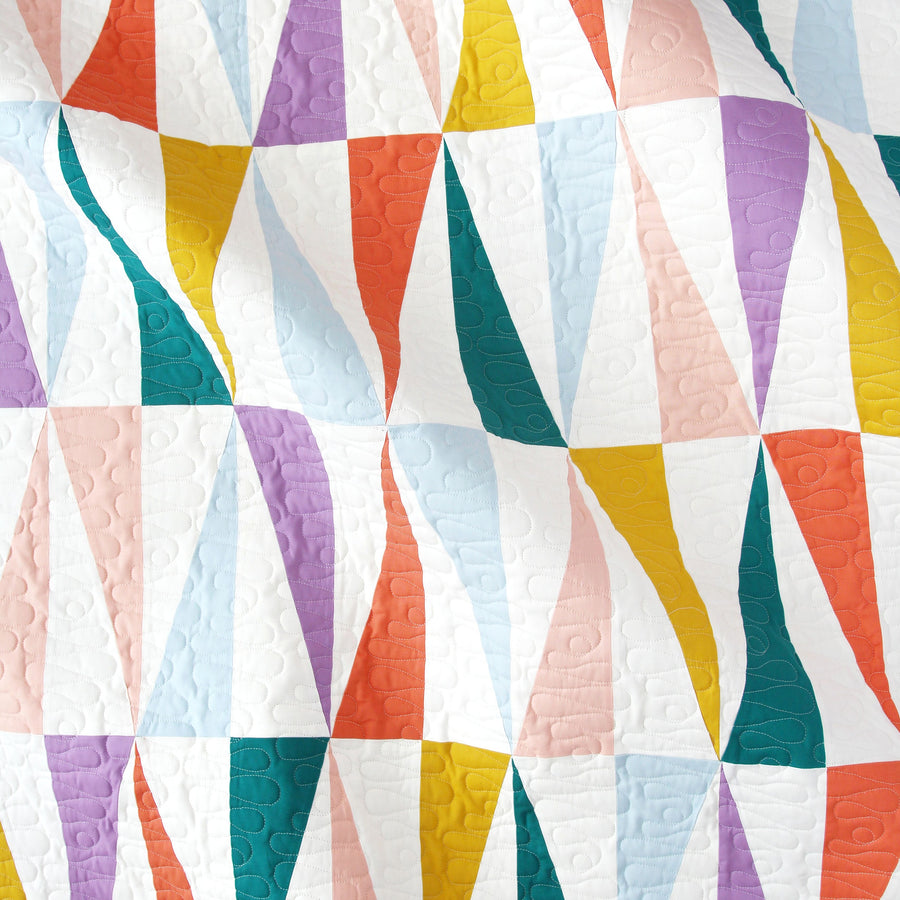 PRINTED Mod Diamond Quilt Pattern – Pen and Paper Patterns
