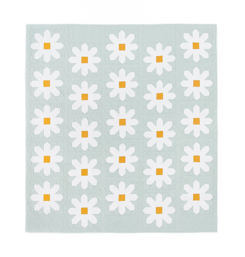 PRINTED Fresh as a Daisy Quilt Pattern