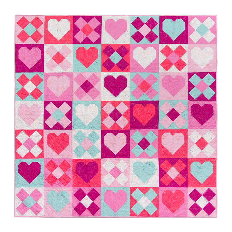 PRINTED Be Mine Quilt Pattern