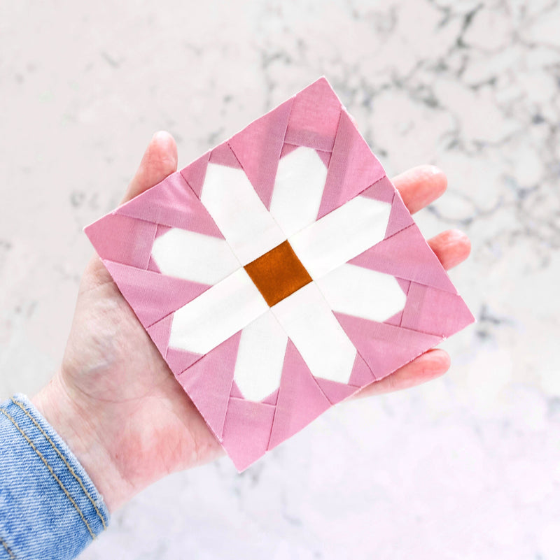 PDF Fresh as a Daisy Mini FPP Block Pattern – Pen and Paper Patterns